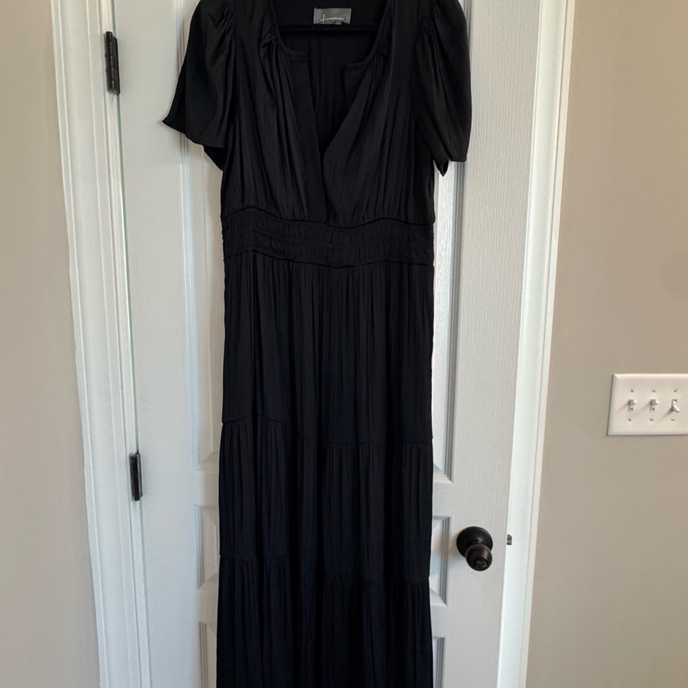 Anthropologie Black Maxi Dress